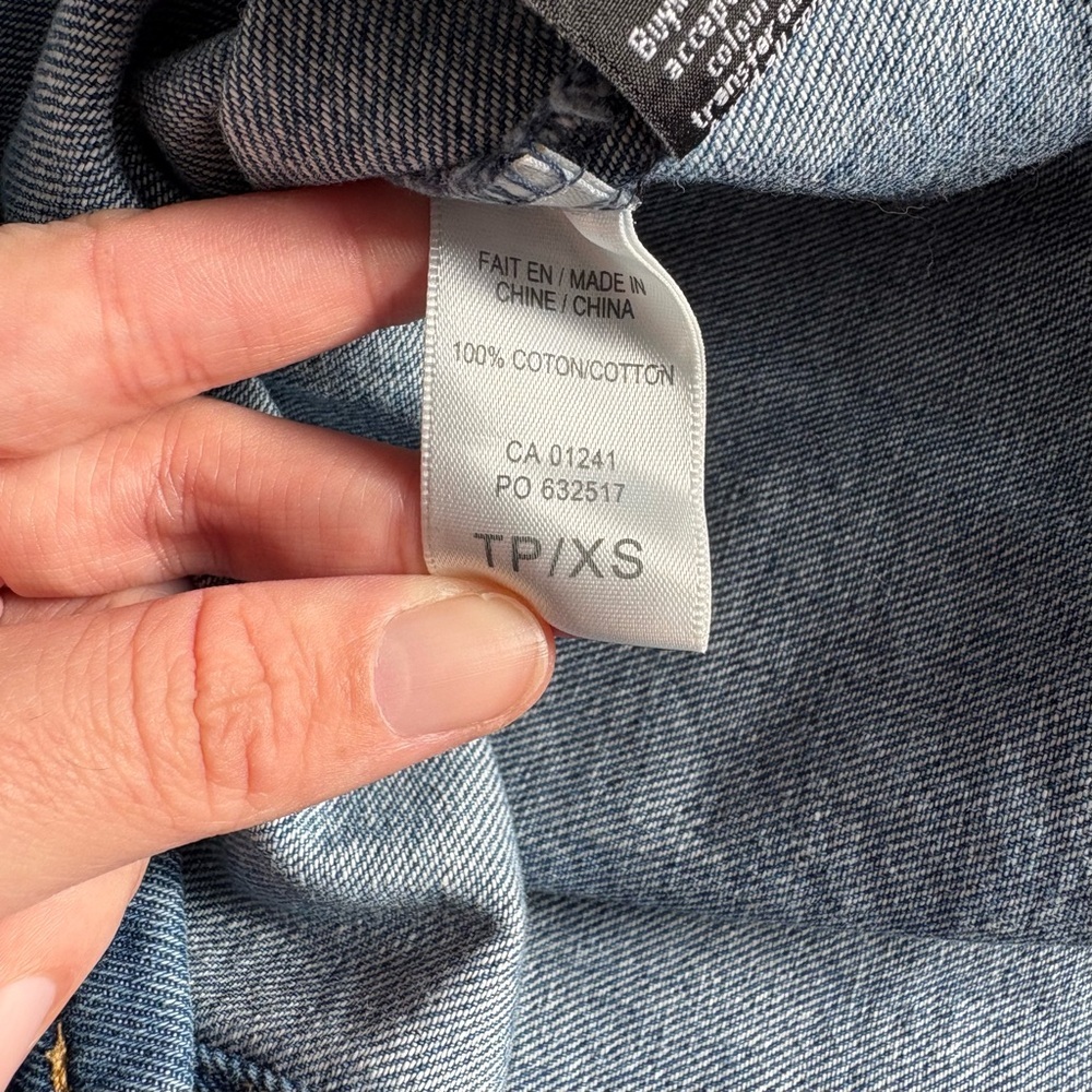 Blue Denim Women’s Overall Dress - Picture 4 of 5